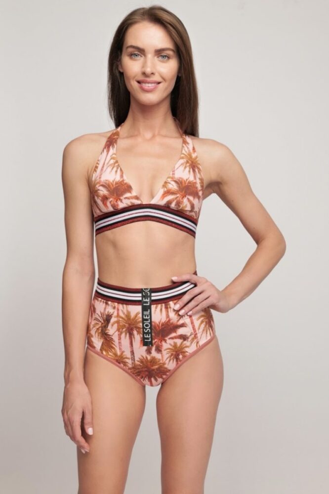 sku: GINGER 21M Bra | Brand: MLLE BB | Size: 36 38 40 42 | Colors: Пальмы | Бренды Mlle BB | Купальники Раздельные | Title: Треугольный топ Malibu