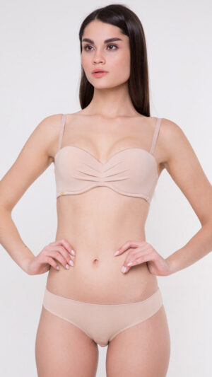 sku: 58055 | Brand: Rose&Petal  | Size: XSmall Small Medium Large XLarge  | Colors: Телесный  | Бренды Rose&Petal | Трусы Нижнее белье Слипы | Title: Слипы LA VOILA