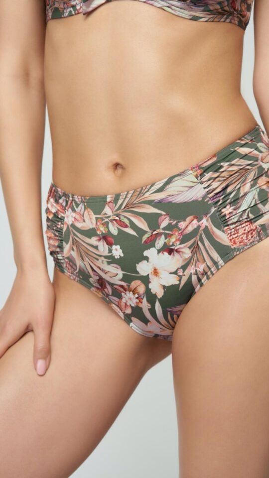 sku: L2303-ZP-HRS | Brand: Marc Andre  | Size: 38 40 42 44 46  | Colors: Зеленый  | Бренды Marc&Andre | Купальники Раздельные | Title: Трусы высокие HAZEL