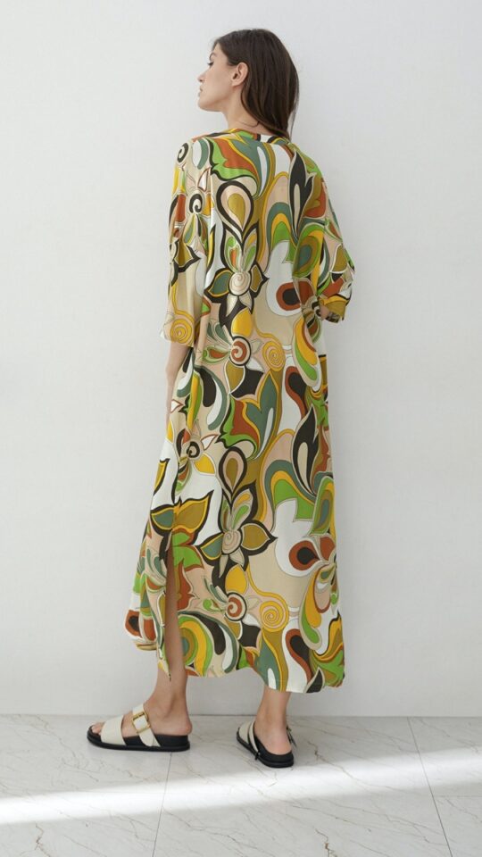 sku: 61921 | Brand: Laete  | Size: Small Medium Large  | Colors: Бирюзовый Зеленый Розовый  | Бренды Laete | Пляжная одежда | Title: Туника