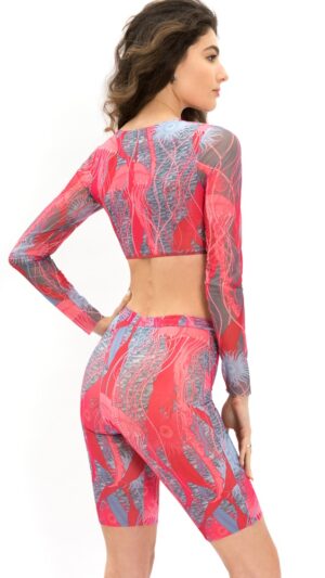 sku: 22000858 | Brand: Roda Soleil  | Size: Small Medium Large  | Colors: Розовый  | Бренды RoDa Soleil | Купальники Раздельные | Title: Велосипедки МЕДУЗА PINK