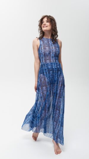 sku: 23000399 | Brand: RoDaSoleil  | Size: L/XL S/M Onesize  | Colors: Голубой  | Бренды RoDaSoleil | Пляжная одежда | Title: Юбка ГОЛУБАЯ ЗМЕЯ