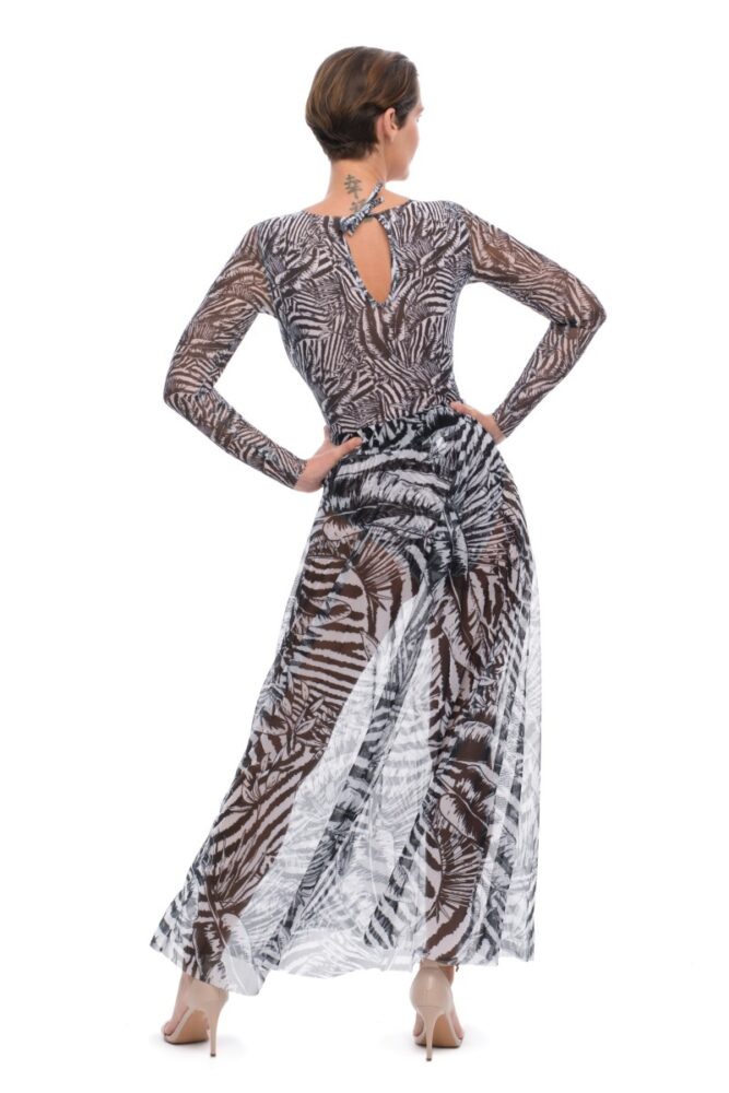 sku: 23000394 | Brand: RoDaSoleil  | Size: L/XL S/M Onesize  | Colors: Серый  | Бренды RoDaSoleil | Пляжная одежда | Title: Юбка ПСЕВДОЗЕБРА