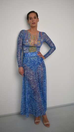 sku: 23000337 | Brand: RoDaSoleil  | Size: Onesize  | Colors: Цветной  | Бренды RoDaSoleil | Пляжная одежда | Title: Юбка ВОЛНА