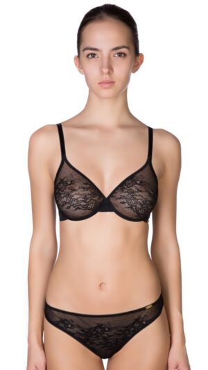 sku: 13006 | Brand: Gossard  | Size: XSmall Small Medium Large XLarge  | Colors: Жемчужный Лиловый Морская волна Телесный Черный  | Бренды Gossard | Трусы Нижнее белье Стринги | Title: Стринги GLOSSIES LACE